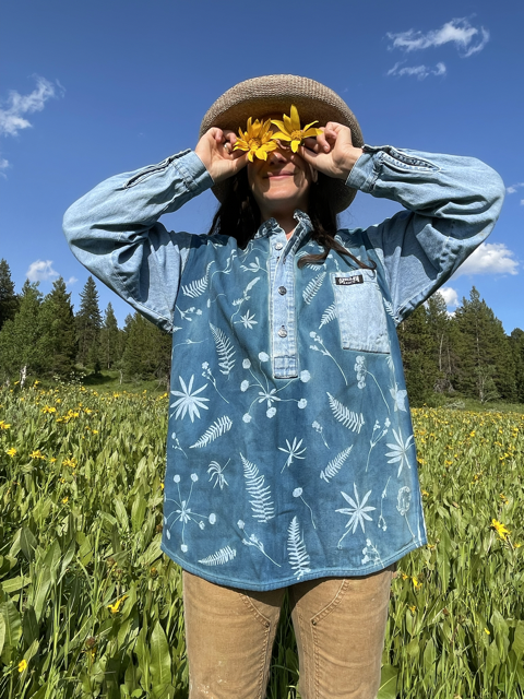 Denim Anorak: Medium/Large