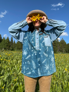 Denim Anorak: Medium/Large