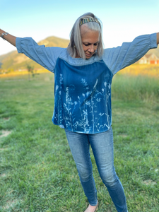 Floral Blouse: Size 12-14