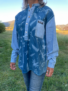 Denim Anorak: Medium/Large