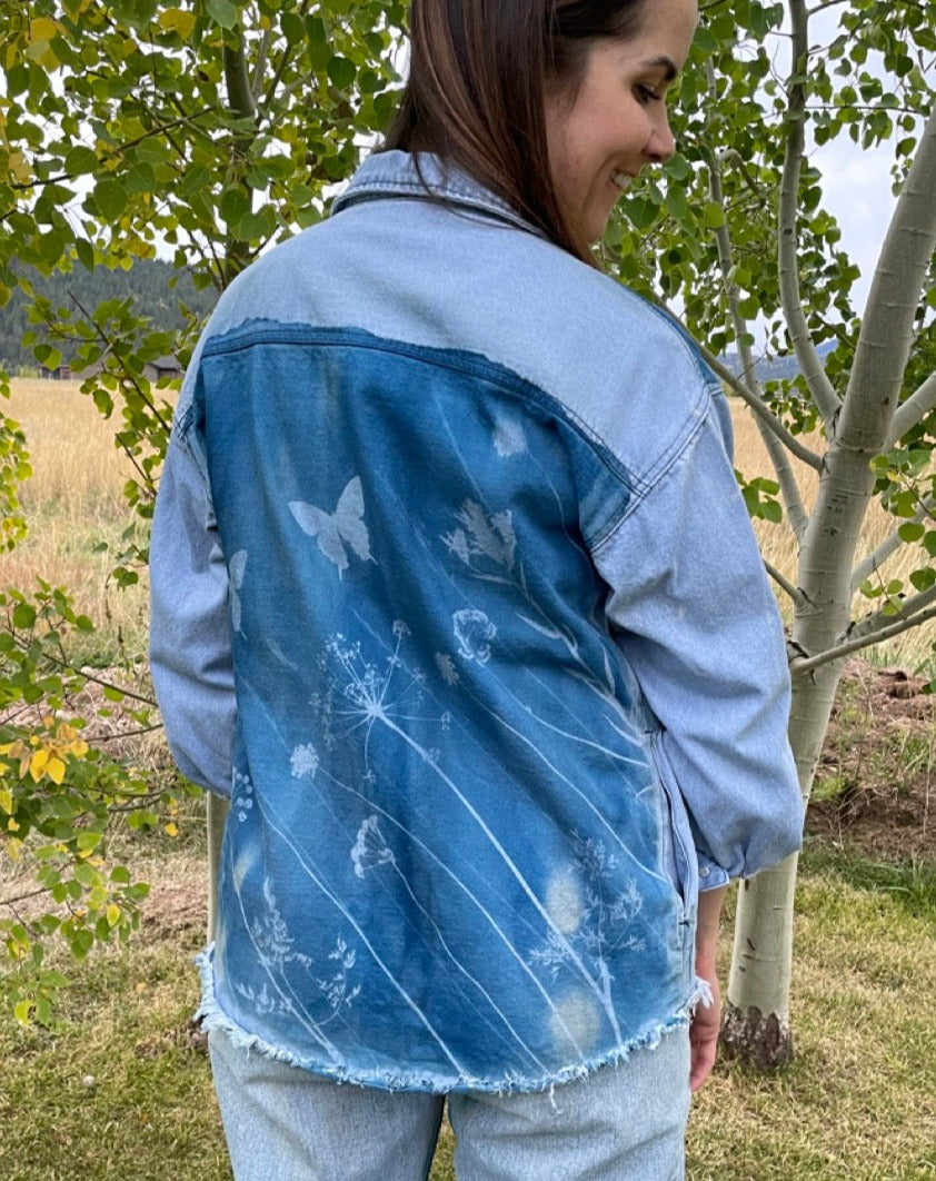 Denim Jacket: Loose Fit Small/Medium