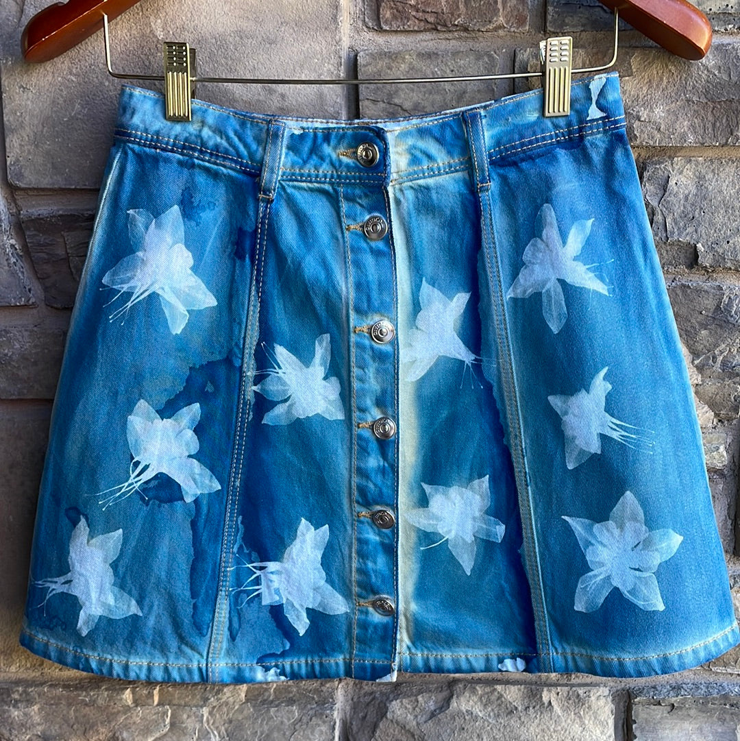 Denim H&M Skirt: Size 4 | 28" waist