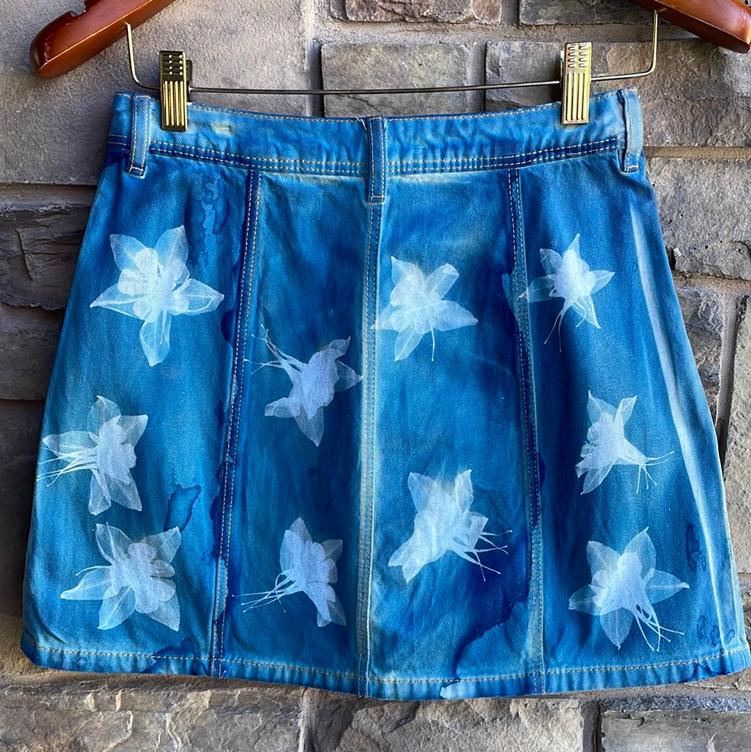 Denim H&M Skirt: Size 4 | 28" waist