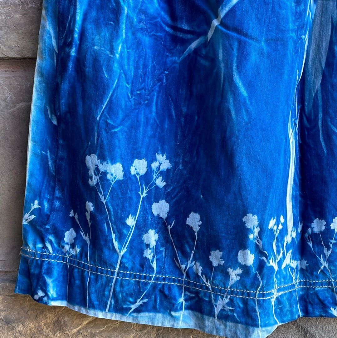 Cotton Sonoma Skirt: Size 12 (stretch waist)