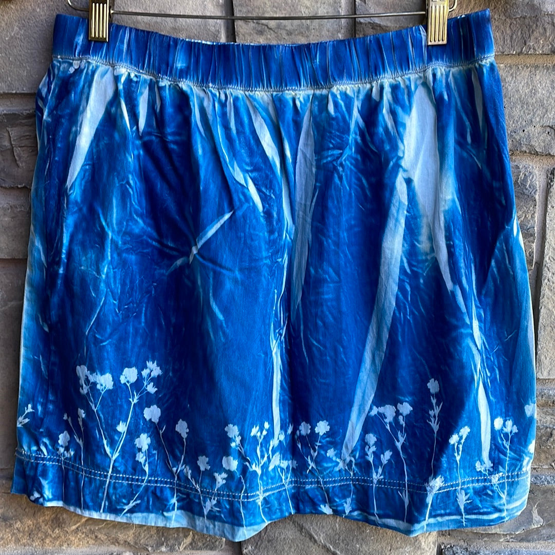 Cotton Sonoma Skirt: Size 12 (stretch waist)