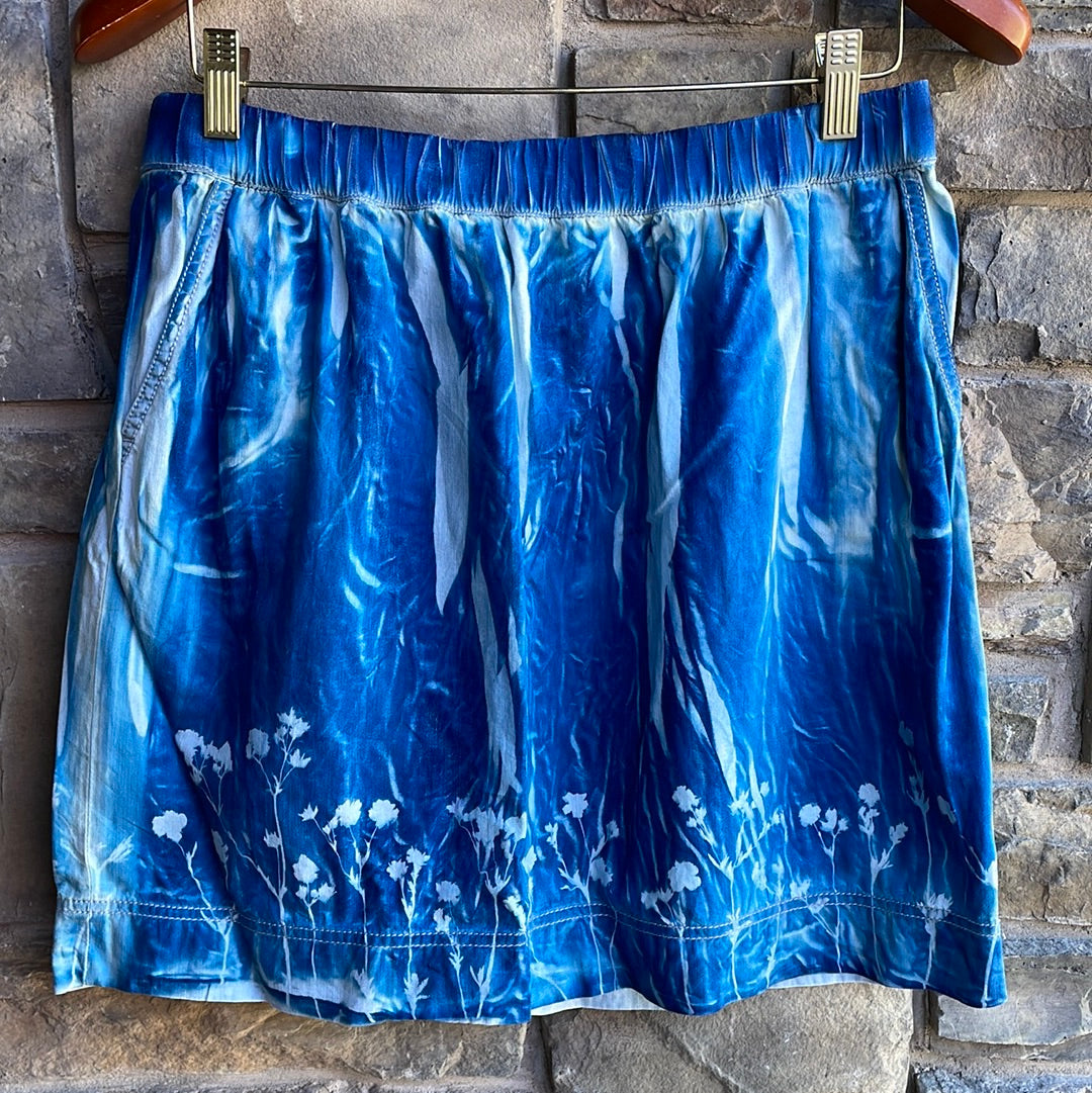 Cotton Sonoma Skirt: Size 12 (stretch waist)