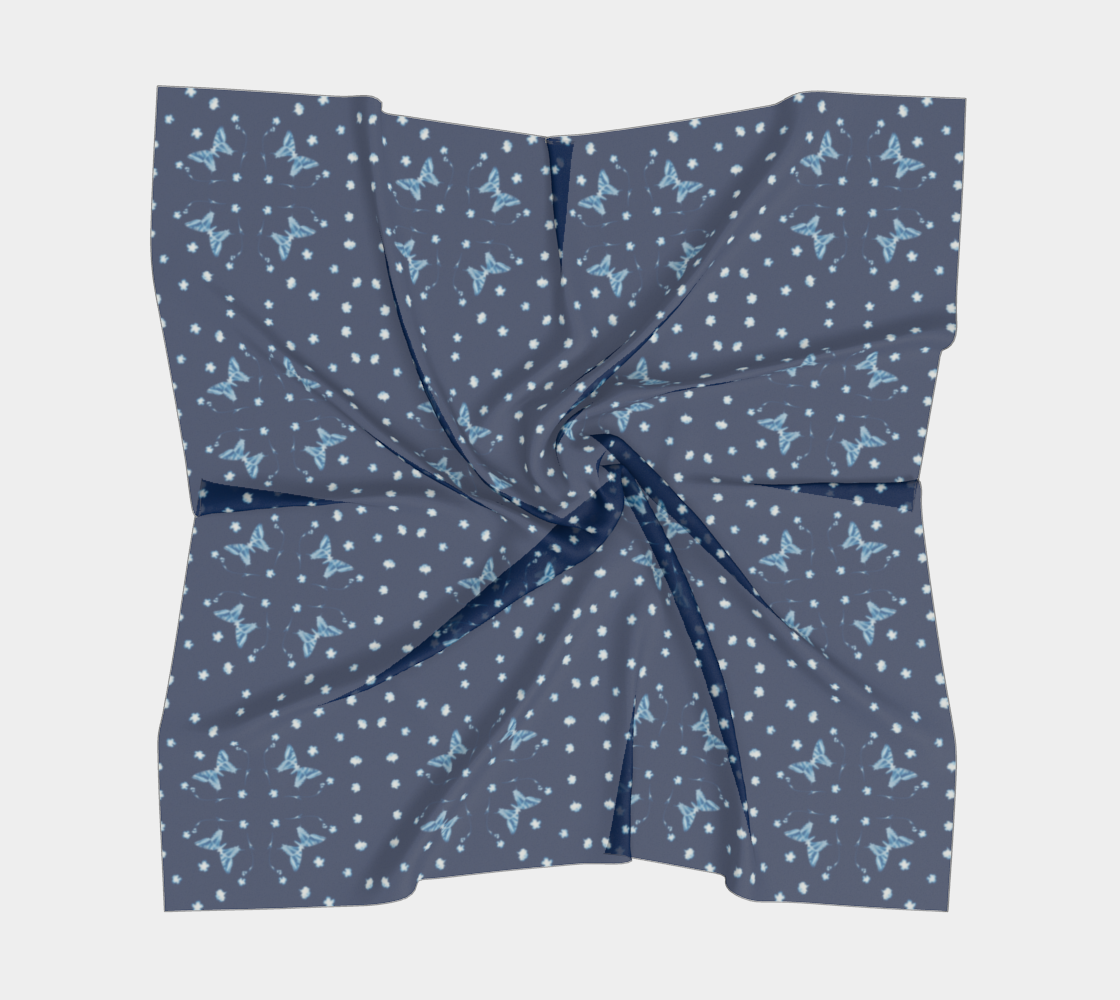 Butterfly Silk Bandana