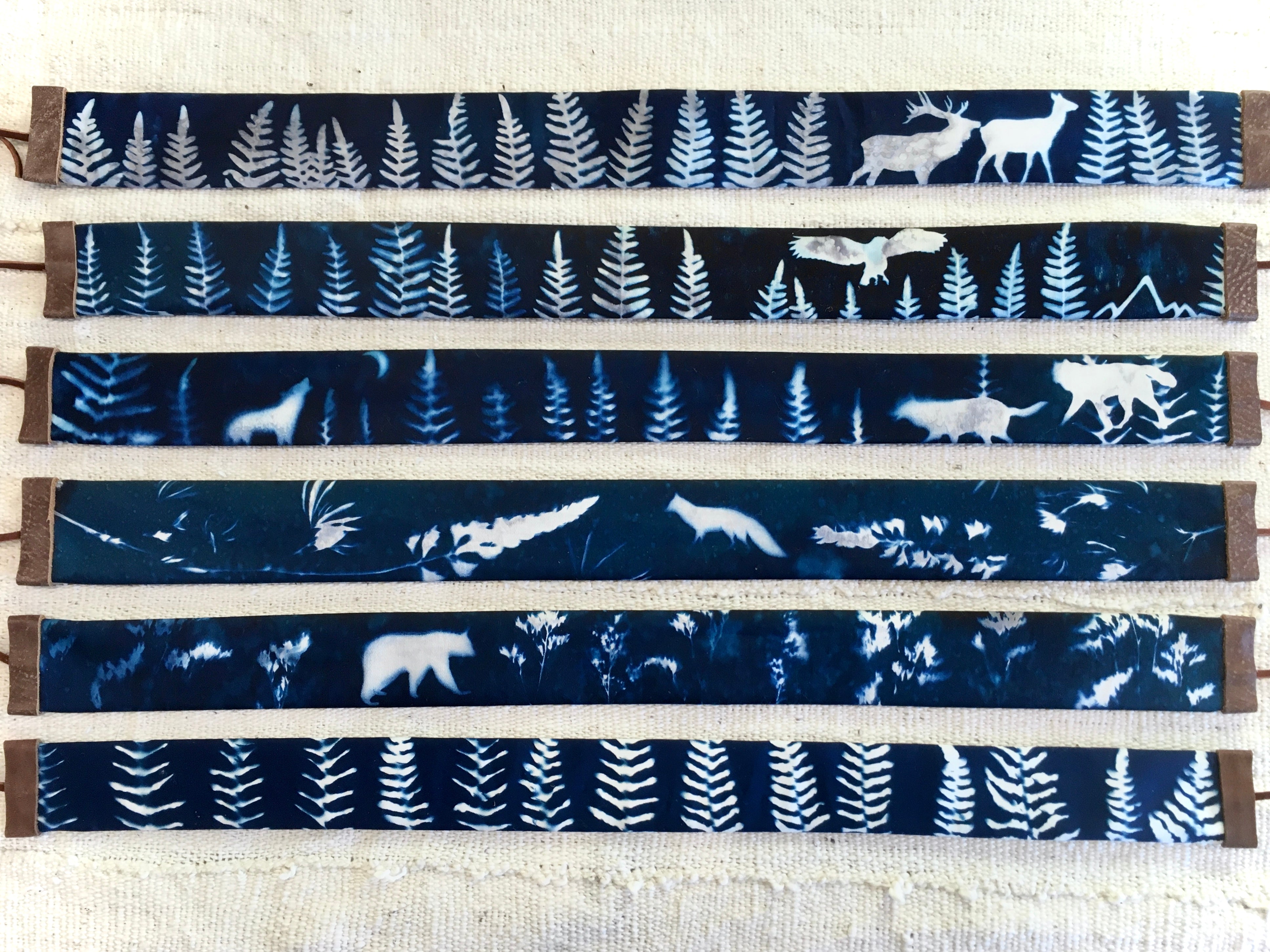 Cyanotype Hatband