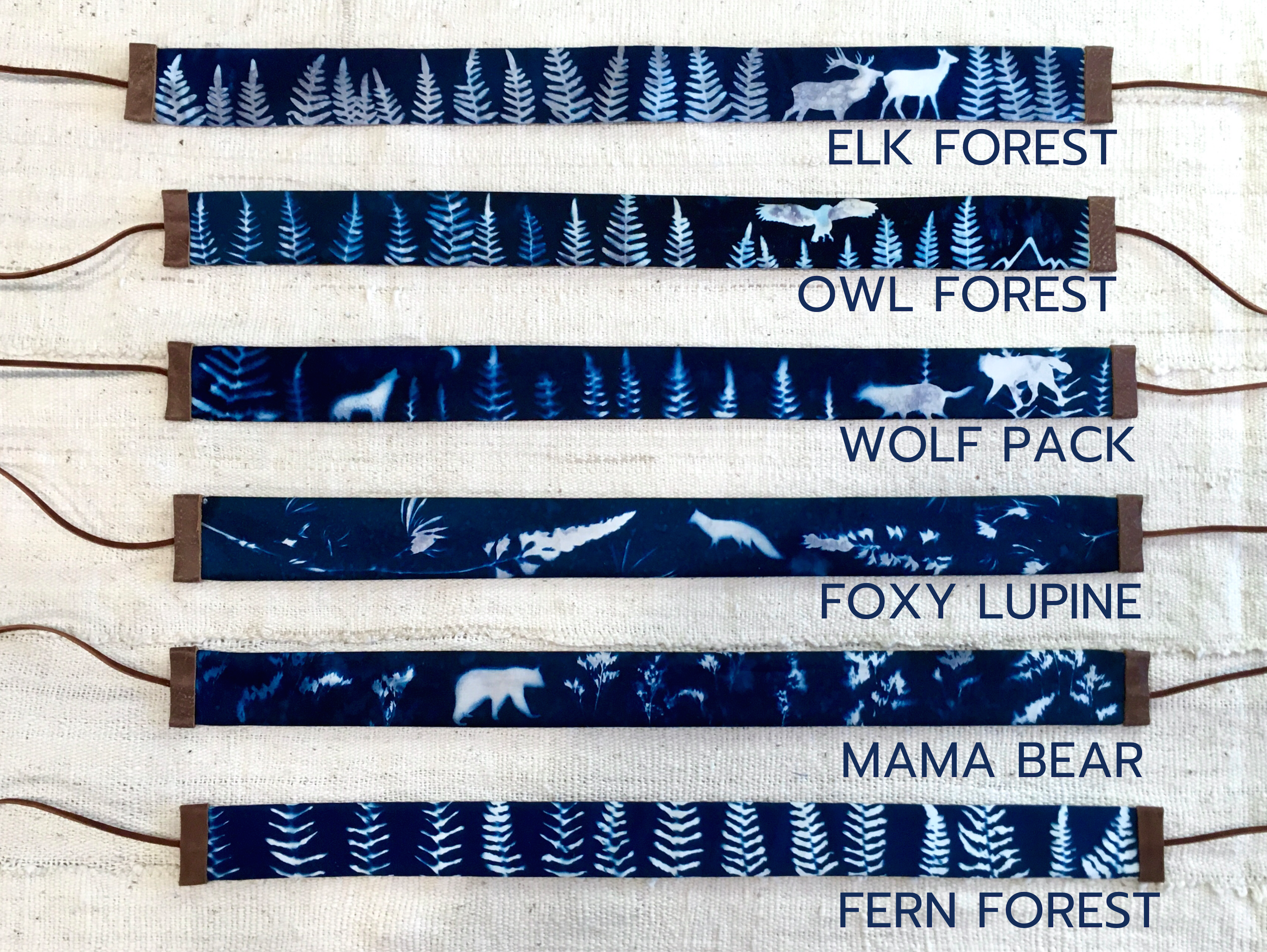 Cyanotype Hatband