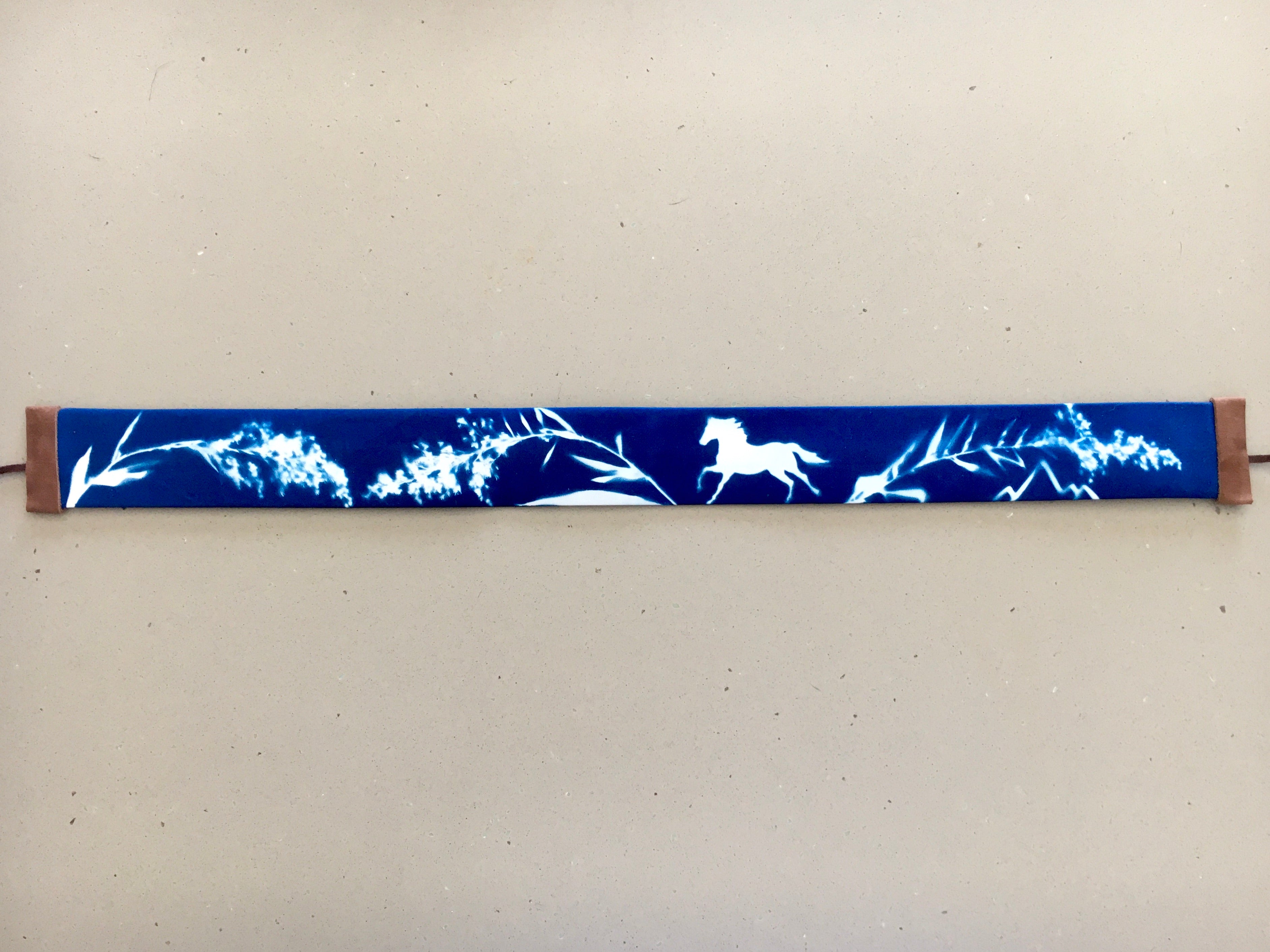 Cyanotype Hatband