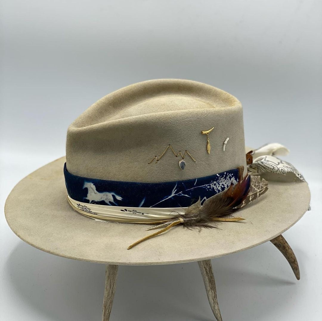 Cyanotype Hatband