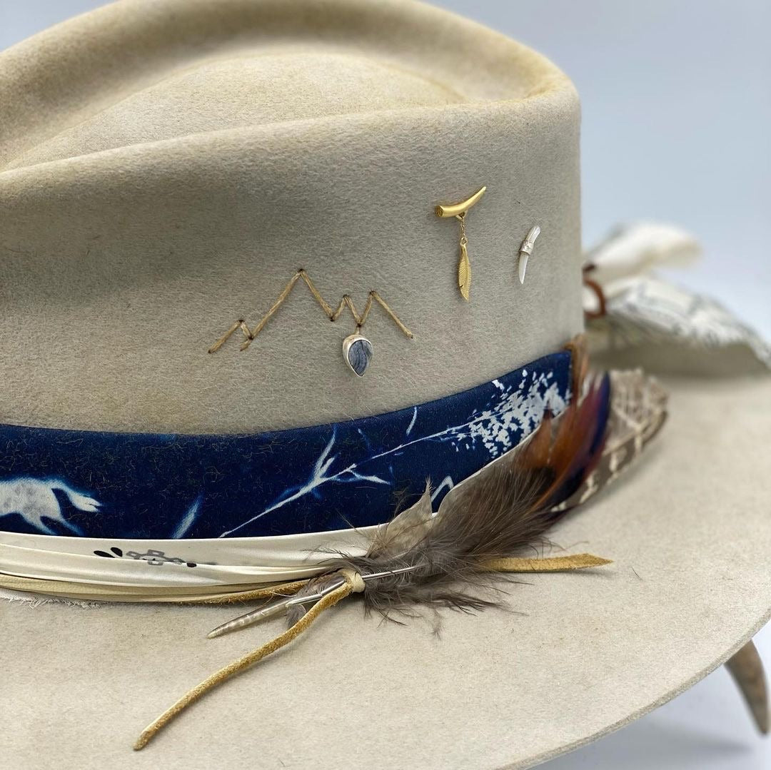 Cyanotype Hatband