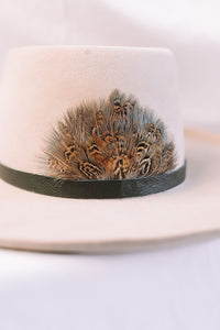 Made to order HAT MEDALLION - “Edith”
