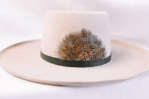 Made to order HAT MEDALLION - “Edith”